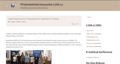 Desktop Screenshot of l10n.cz
